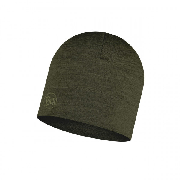 Buff Merino Lightweight Beanie - Solid Bark