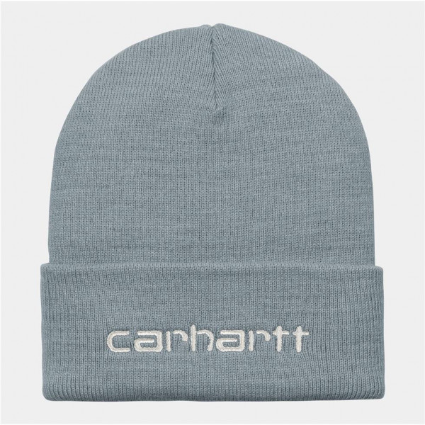 Carhartt WIP Script Beanie - Dove Grey / Wax