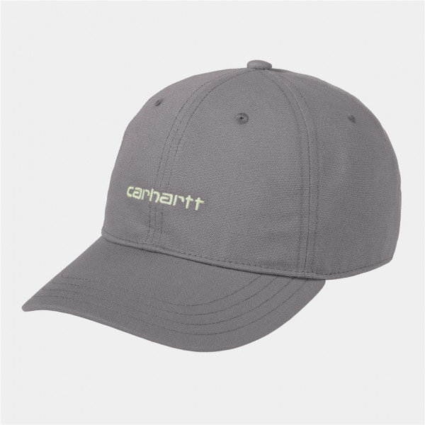 Carhartt WIP Canvas Script Cap - Yosemite / Air Green