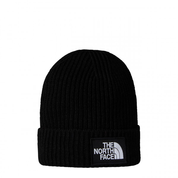 The North Face Kids Tnf Box Logo Cuffed Beanie - Tnf Black