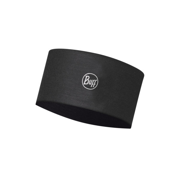 Buff Coolnet Uv Wide Headband - Solid Black