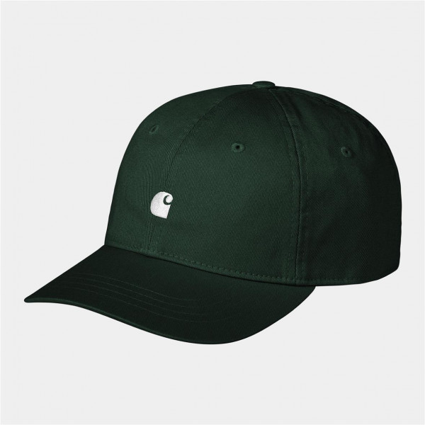 Carhartt WIP Madison Logo Cap - Conifer / White