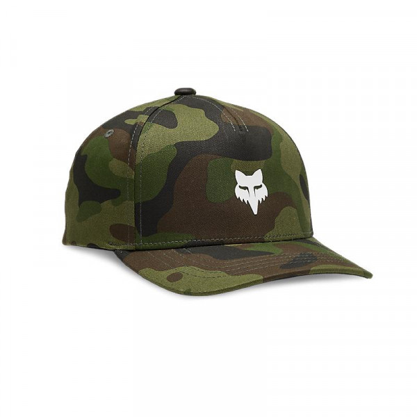 Fox Youth Head Camo 110 Sb Hat - Green Camo