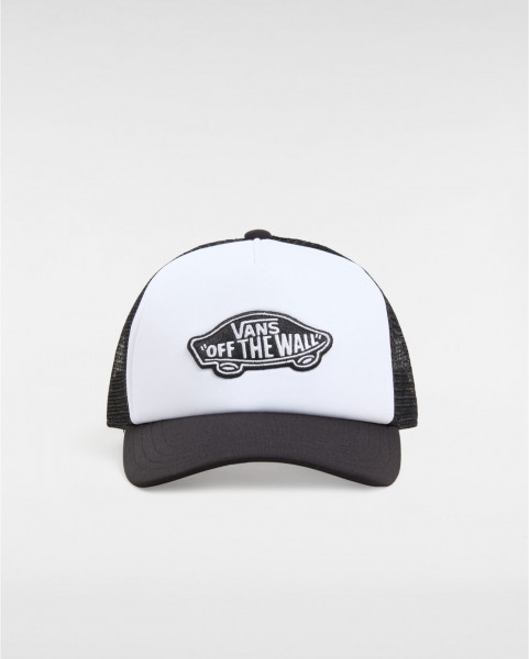 Vans BY Classic Patch Curved Bill Trucker Hat - Black/White