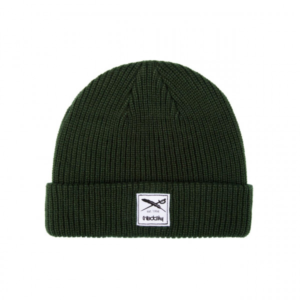 Iriedaily Kreuzkoelln Beanie - Night Olive