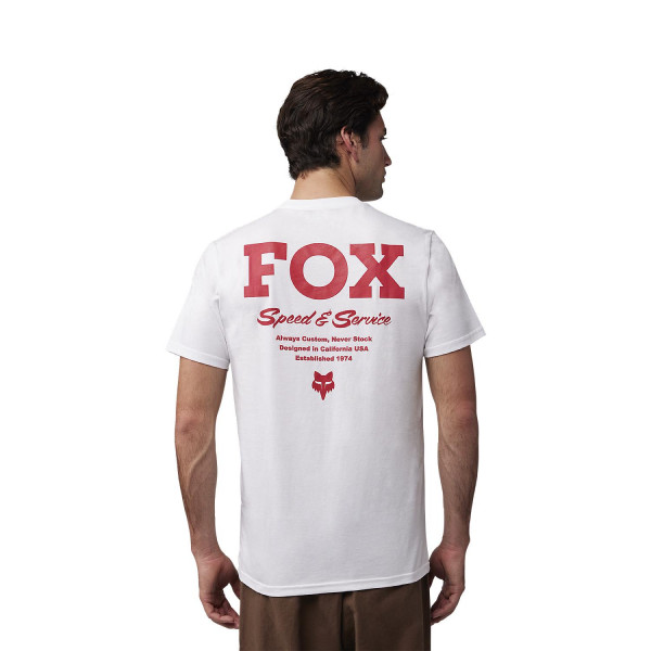 Fox Speed &amp; Service Prem Tee