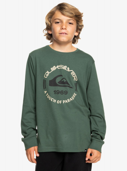 Quiksilver Circle Logo Ls Youth