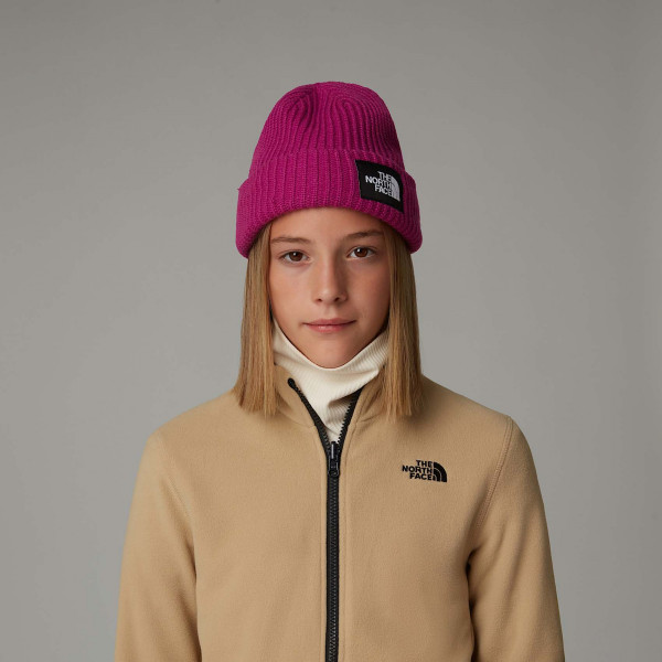 The North Face Kids Salty Lined Beanie - Deep Mulberry