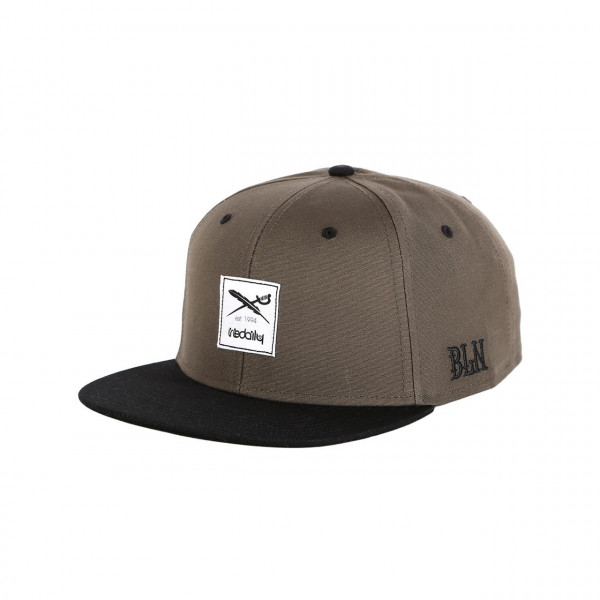 Iriedaily Daily Contra Snapback - Night Olive