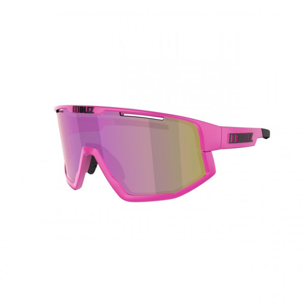 Bliz Vision - Matt Neon Pink / Brown w Purple Multi