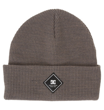 DC Label Youth Beanie - Pewter