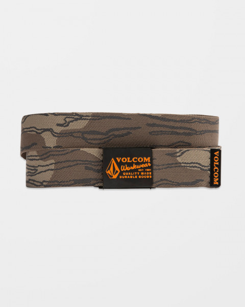 Volcom Workwear Web Belt - Brindle