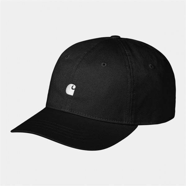 Carhartt WIP Madison Logo Cap - Black / White