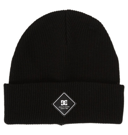 DC Label Youth Beanie - Black