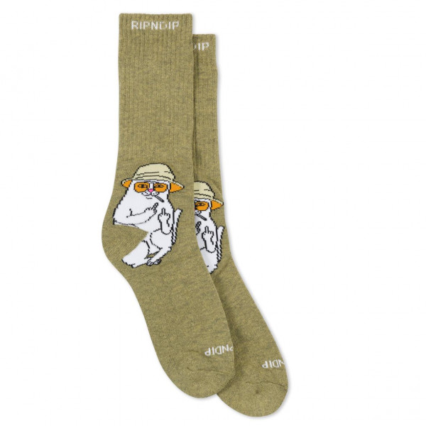 RiPnDiP Nermal S Thompson Socks - Heather Olive