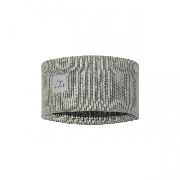 Buff Crossknit Headband - Solid Lightgrey